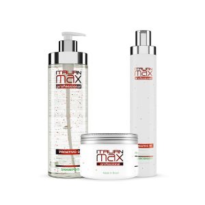 Box Proactivo 3D Shampoo 500 ml + Acondicionador 300 ml + Mascarillas 285 gr
